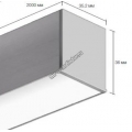 Накладной алюминиевый профиль для светодиодных лент LD profile – 18, 29468